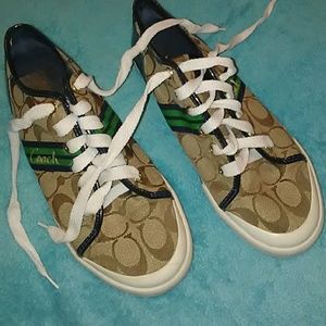 Coach tennis shoes